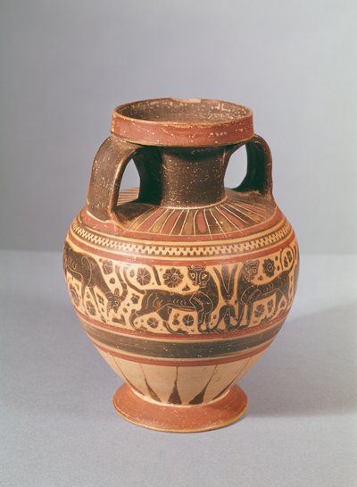 Corinthian style amphora, c.600 BC by Greek